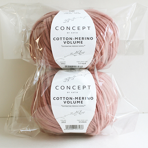 COTTON-MERINO VOLUME（2玉入）