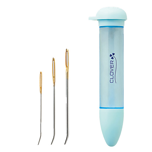 55-083(ｸﾛﾊﾞｰ）とじ針セット「Petit(ﾌﾟﾁ）」（先曲げ）