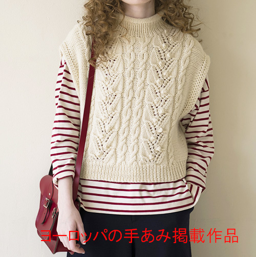 実と葉のアランベスト