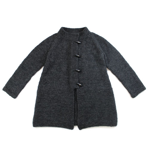 (編み図)引き揃えのメリヤスジャケット