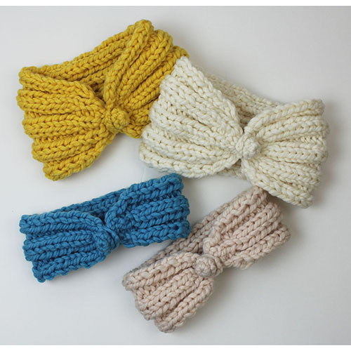 2目ゴムスヌード＆ヘアバンド（子供）