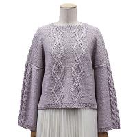 (SALE)*ルーズアランセーター COL-3