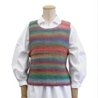 (SALE)*地模様のプチベスト COL-10