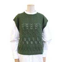 地模様ベスト COL-19