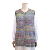 裾レースベスト COL-14