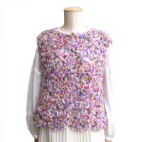 花模様のベスト COL-8