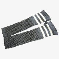 ボーダーの指なし手袋 COL-25