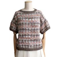 リトルフラワーステッチセーター COL-5