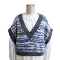 Vネックのベスト COL-24