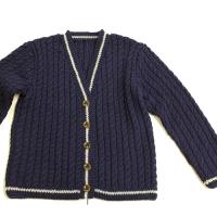 Unisex knit：チルデンカーディガン COL-23