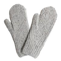 リブ編みのミトン COL-11