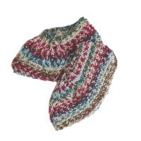 リーフ柄ルームシューズ COL-13