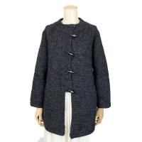 (編み図)引き揃えのメリヤスジャケット COL-9000