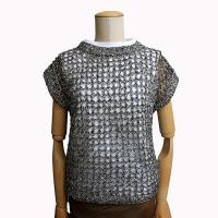 方眼レースセーター COL-26