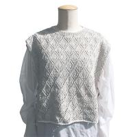 モノクロレースベスト COL-24