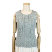 縄あみレースのセーター COL-9